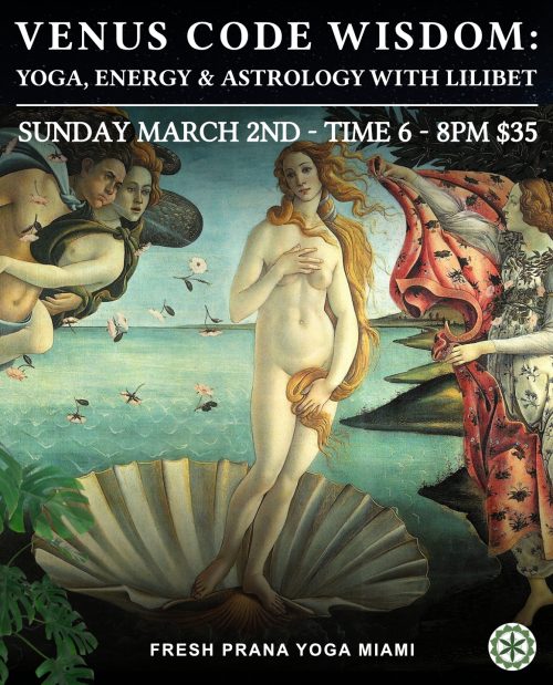 Venus Code Wisdom Yoga Energy Lilibet